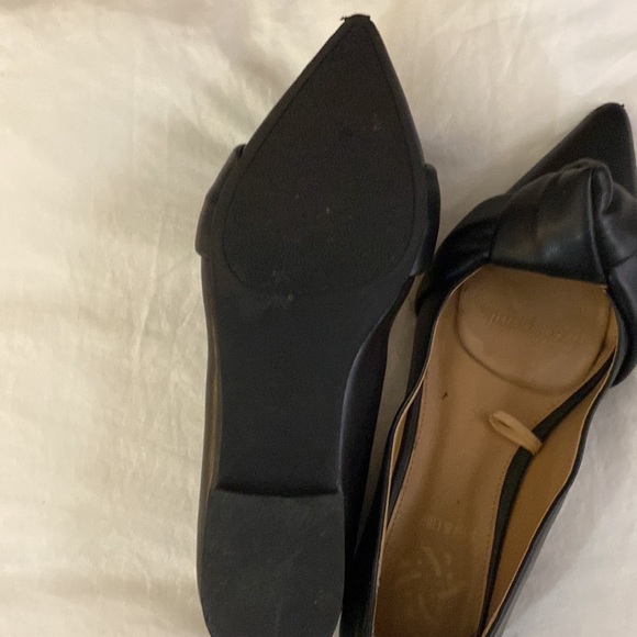 Cute pointed toe black flats size 8.5 - Picture 4 of 8